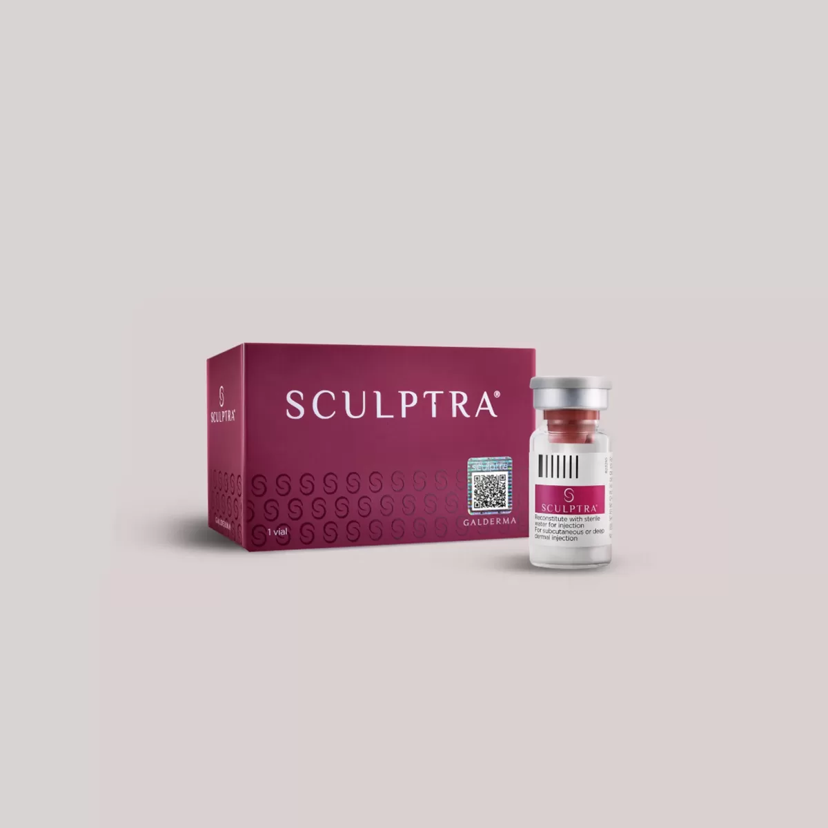 Sculptra Aesthetic packaging