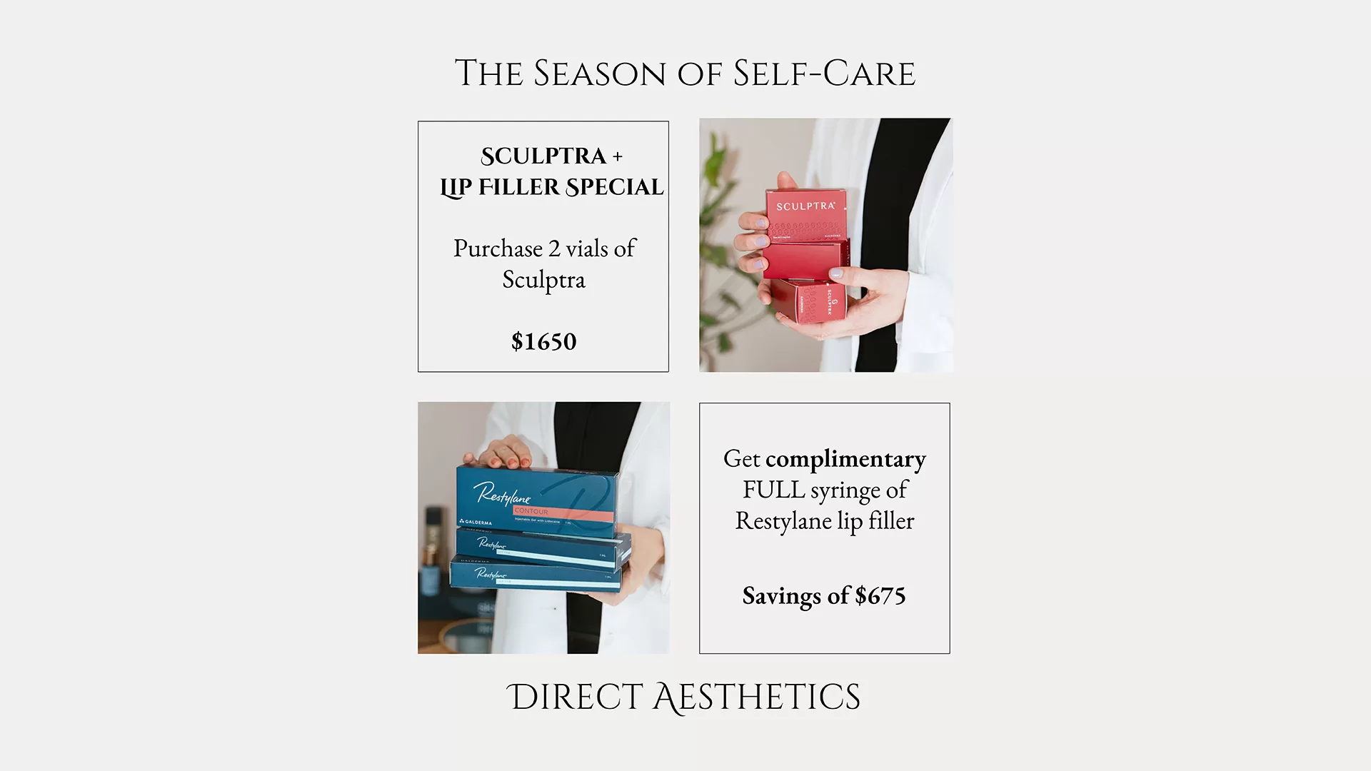 Sculptra + Lip Filler Special