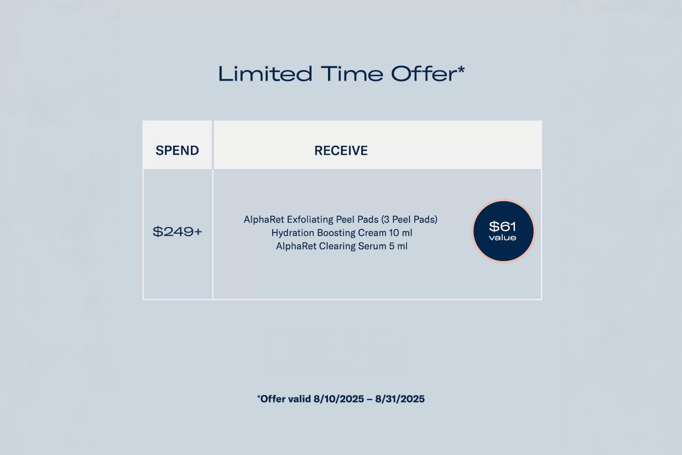 SkinBetter Science August 2025 Promo